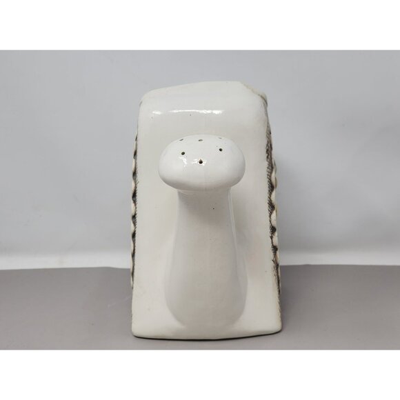 Vintage Hand Painted Ceramic Owl Watering Can Planter Vase Ceramic By Nell‎ - Picture 4 of 10